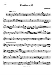 Expiriment No.2 – Oboe Part